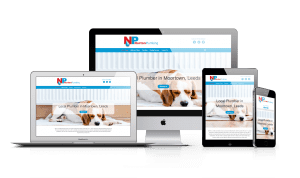 Norton Plumbing website on multiple devices