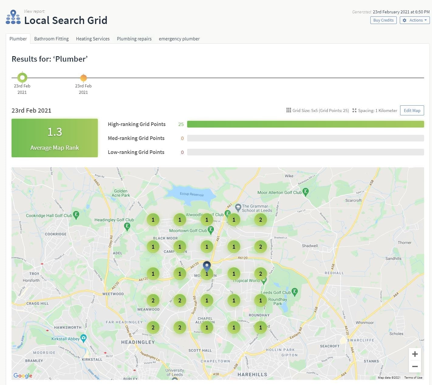 Norton Plumbing Map postition in his local area